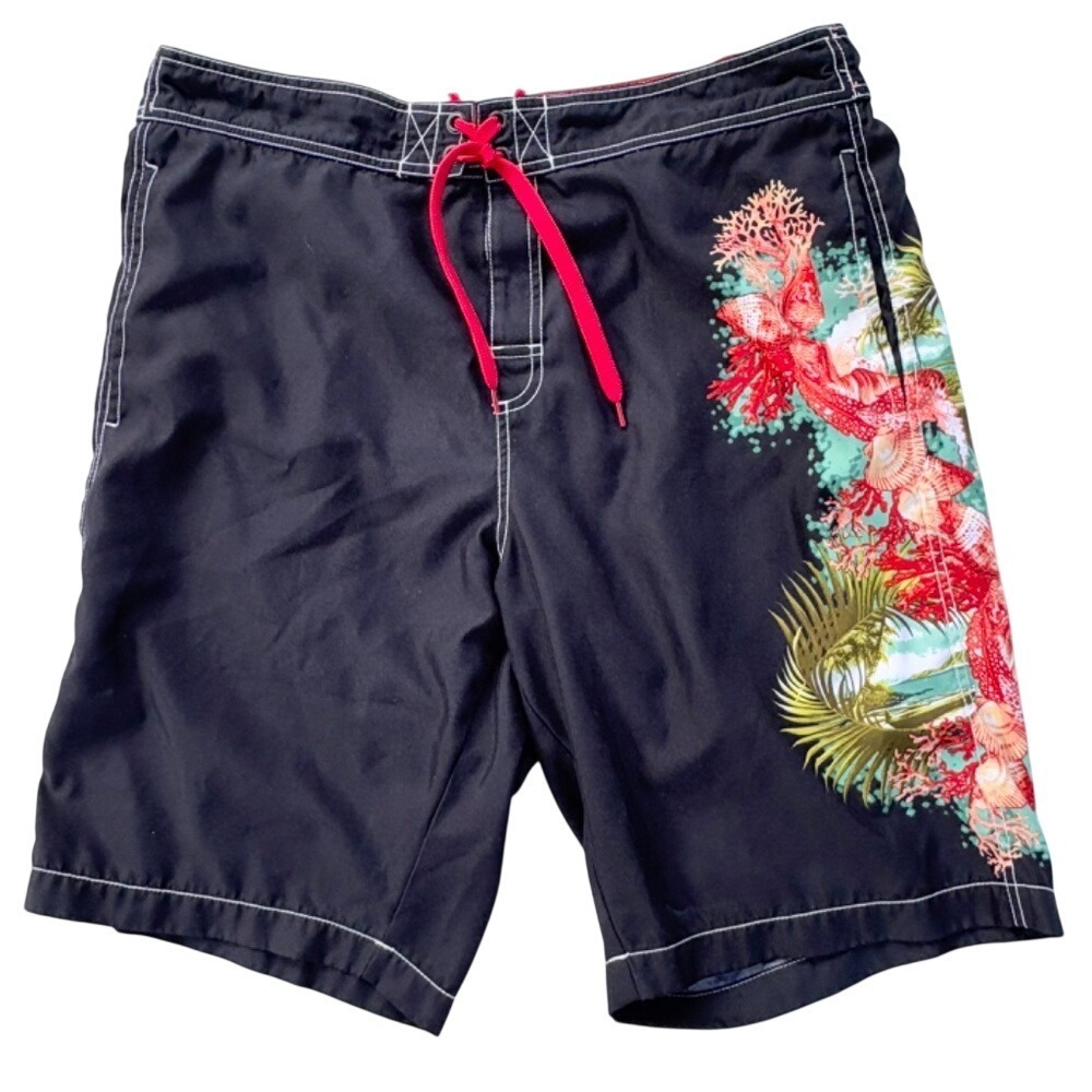 Tommy Bahama Mens‎ Board Shorts Size L Black